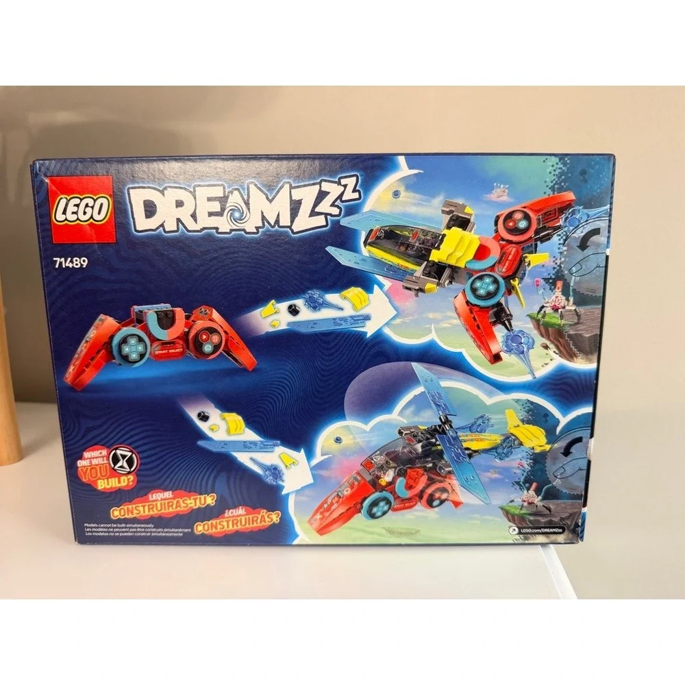 LEGO DREAMZzz Cooper's Gaming Controller Jet 71489 Kids Toy 266pc Red NIB NWT